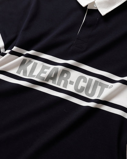 Klear-Tec 3-Stripe Rugby - Navy/White