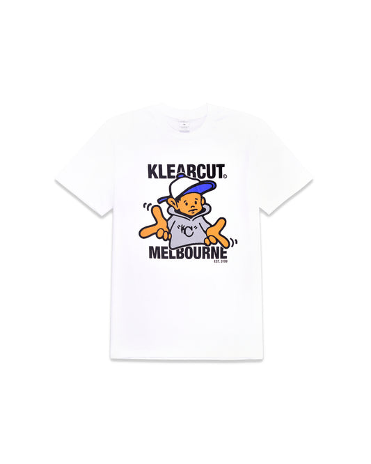 The Melbourne kid tee (white)