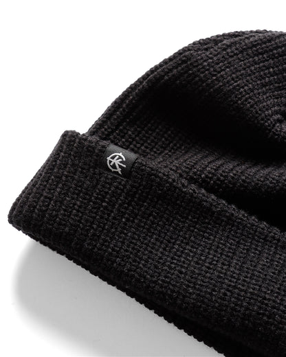 Cable Beanie Black