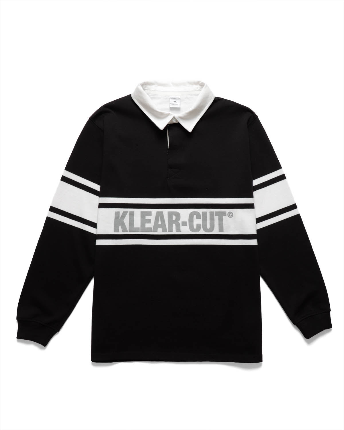 Klear-Tec 3-Stripe Rugby - Black/White