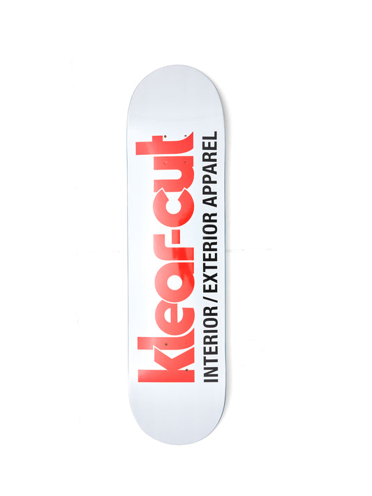 Klear-cote skateboard