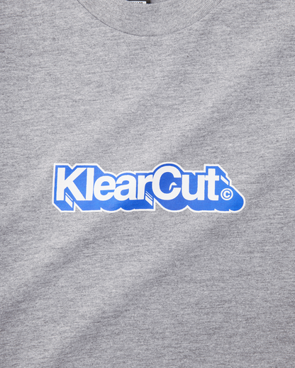 Mini block tee - Grey marle