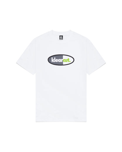 Neon Green Tee - White