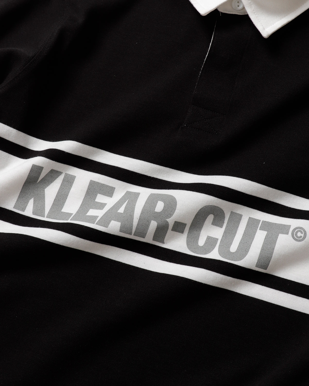 Klear-Tec 3-Stripe Rugby - Black/White