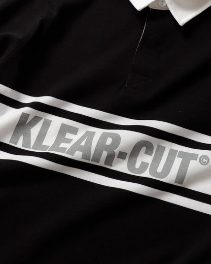 Klear-Tec 3-Stripe Rugby - Black/White